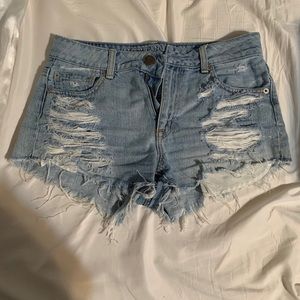 American eagle jean shorts